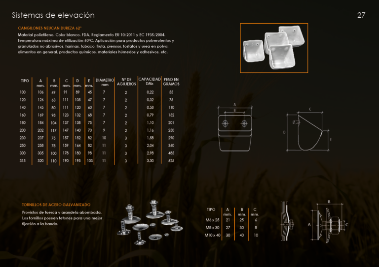 Catalogo cangilones27