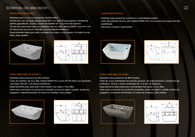 Catalogo cangilones22