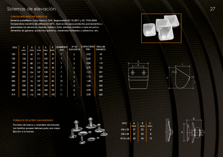 Catalogo cangilones27