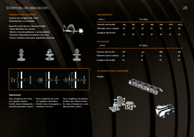 Catalogo cangilones28